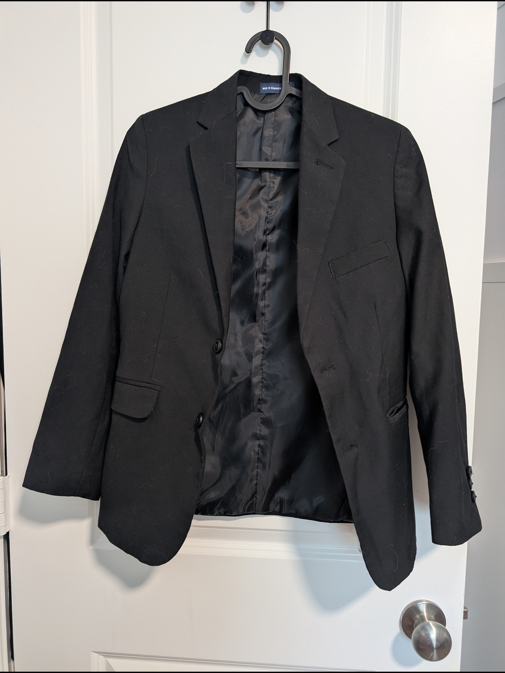 Chaps Black Boys Blazer Jacket